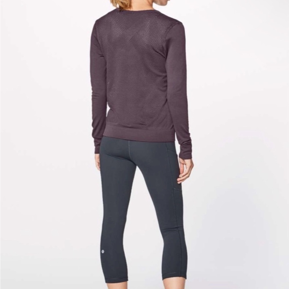 lululemon athletica Purple Long Sleeve Top - Picture 3 of 5
